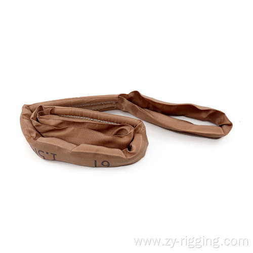 air soft sling Polyester Round Webbing Sling